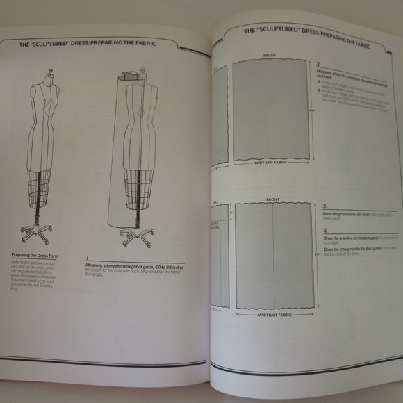 The Art of Fashion Draping Connie Amaden-Crawford 1989 Fairchild Books 2nd Prntg - Picture 5 of 11